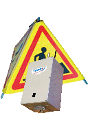 Caméra de regard suspendue et autonome, pilotable à distance (par le réseau GSM).